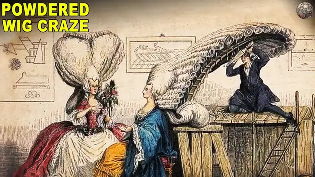 Video thumbnail for The Real Reason People From History Wore Powdered Wigs