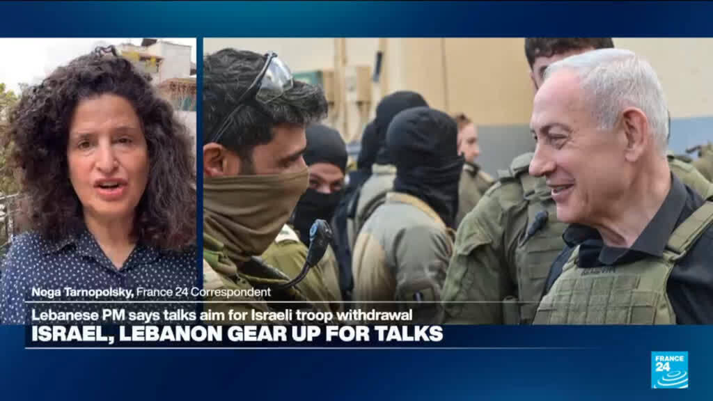 Video thumbnail for War in the Mideast: Israel, Lebanon gear up for talks