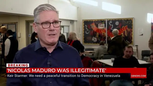 Video thumbnail for WATCH: Keir Starmer says Nicolas Maduro caused 'untold misery across Venezuela'
