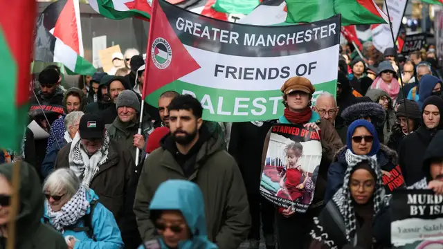 'Video thumbnail for Manchester protests face criticism as Jewish activists warn against false links'