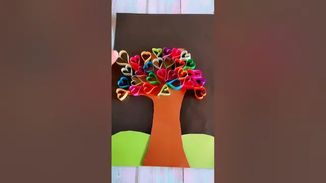 Video thumbnail for Art Crafts To Do At Home #shorts #art #craft #diy #artist #tutorial #gift #creative #crafts