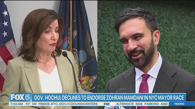 'Video thumbnail for Why won’t Gov. Hochul endorse Mamdani for mayor?'