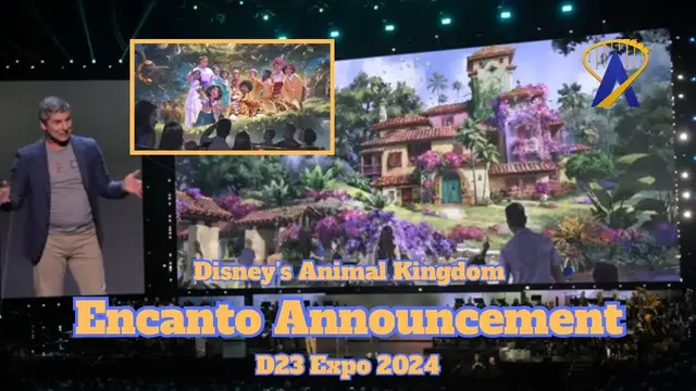 Video thumbnail for Encanto House Ride Details for Disney's Animal Kingdom at Disney D23 2024