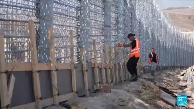 Video thumbnail for Lebanon files complaint against Israel for building controversial wall inside its territory