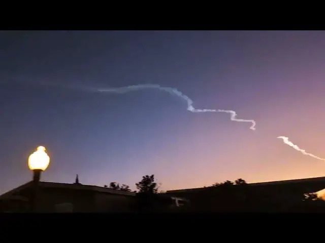 Video thumbnail for Sunset Rocket Launch from Vandenberg AFB!