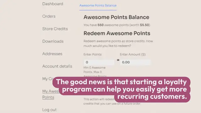 Video thumbnail for How to Create a Loyalty Program in WooCommerce (Step by Step)