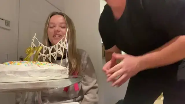 Video thumbnail for Man Surprise Proposes During 'Happy Birthday' Video Call | Happily TV
