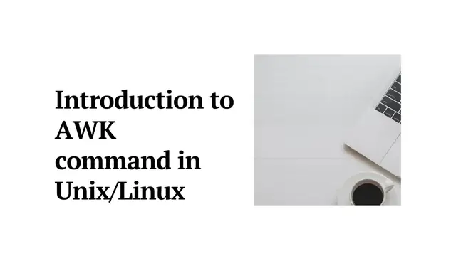 Video thumbnail for AWK command in UnixLinux with examples | 'awk' command usage