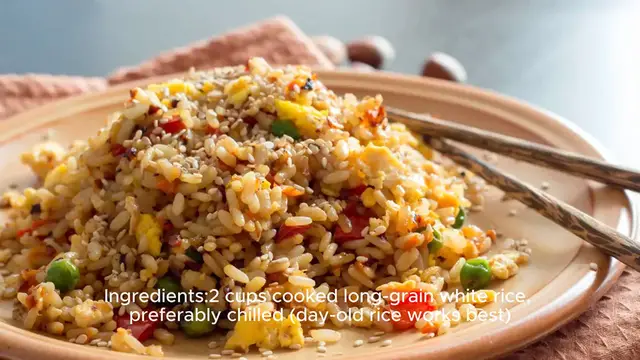 Video thumbnail for Pork Fried Rice Recipe