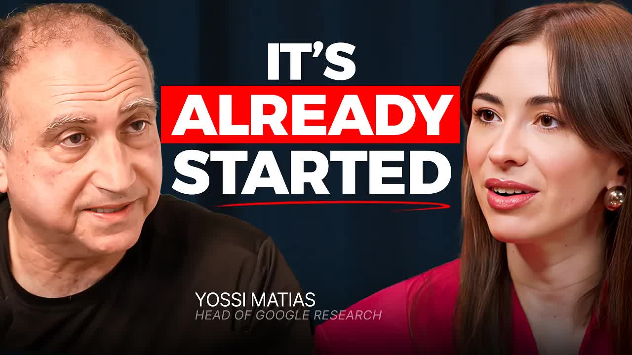 Video thumbnail for Google VP: The 6 AI Shifts Already Dividing the Workforce