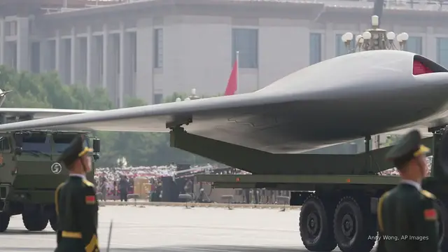 'Video thumbnail for China's military parade: Some cause for concern, but mostly show'