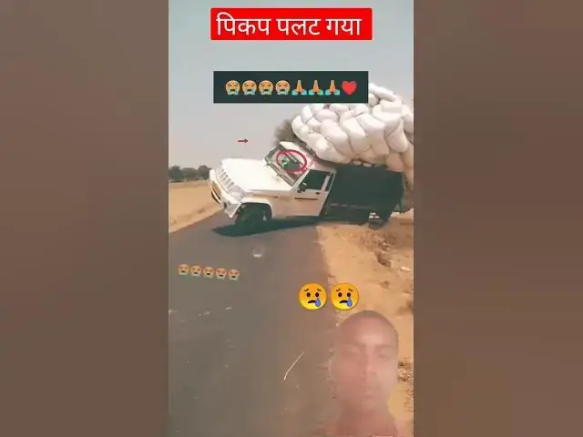 Video thumbnail for पिकप पलट गया😢 Kasam Se Kaha Tani Ye jaan💔 Sad Status 💔 Love Story 🥰 #sadstatus #shorts #broken
