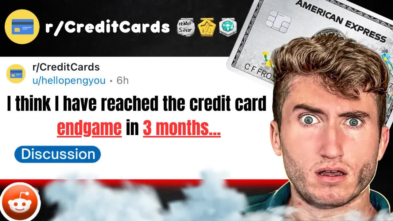 Video thumbnail for anthony venture: credit card reddit live: maximizing rewards, travel hacking, and financial strategies