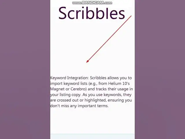 'Video thumbnail for helium review What are scribbles in Helium 10? @helium10couponcode20'