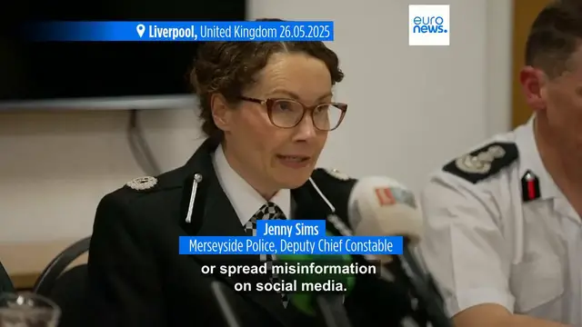 Video thumbnail for Dozens injured after car strikes crowd during Liverpool FC title celebration