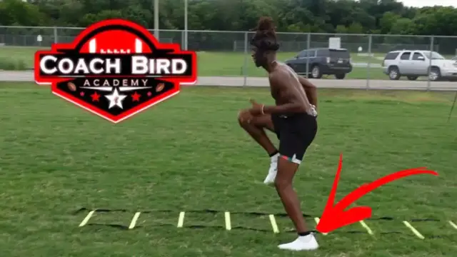 Video thumbnail for law nation sports: wide receiver drills: power, agility & separation training!