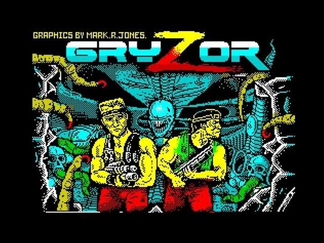 Video thumbnail for Gryzor on the Zx Spectrum