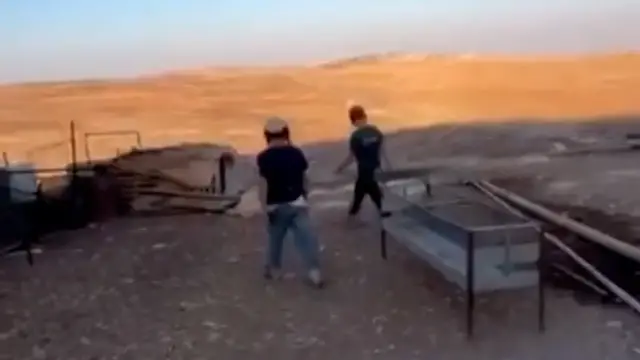 'Video thumbnail for Israeli settler children assault Palestinian family'