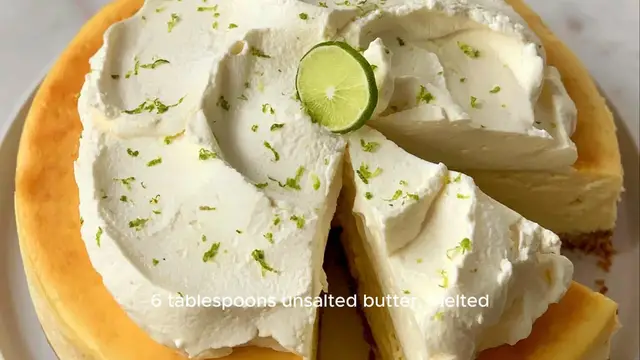 Video thumbnail for Key Lime Cheesecake Recipe