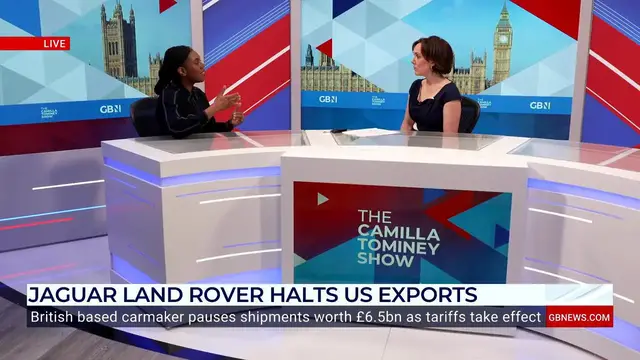 'Video thumbnail for WATCH: Kemi Badenoch says UK is 'feeling brunt' of Trump's tariffs'