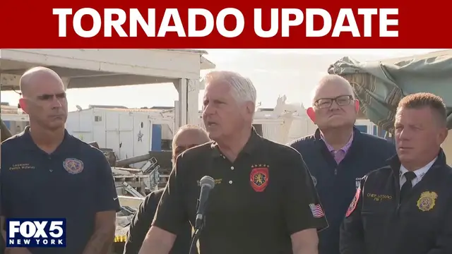 Video thumbnail for Tornado on Long Island | FULL PRESS CONFERENCE