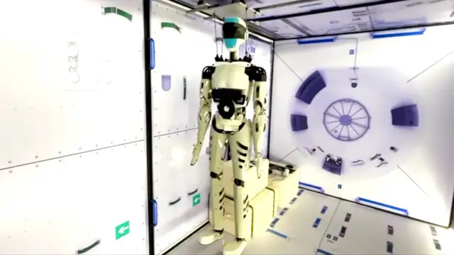 Video thumbnail for Chinese Firm Unveils Suite of In-Development Robot Astronauts