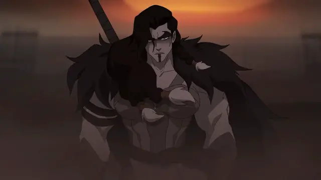 Video thumbnail for The Mighty Nein: Exclusive Red Band Clip Featuring Yasha Nydoorin