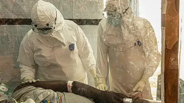 Video thumbnail for World Health Organization announces trial of two potential Ebola treatments