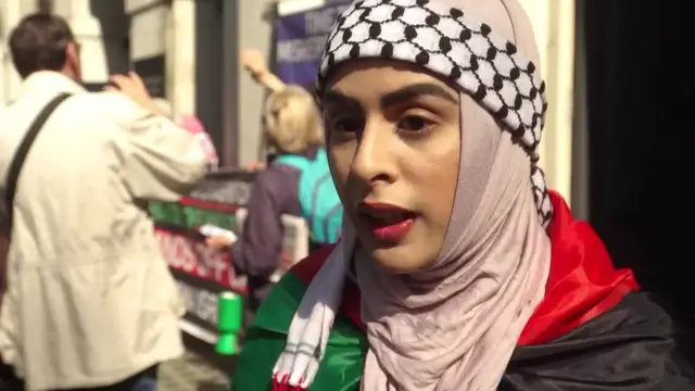 'Video thumbnail for British Medical Association cancels Gaza speech, sparking protests'