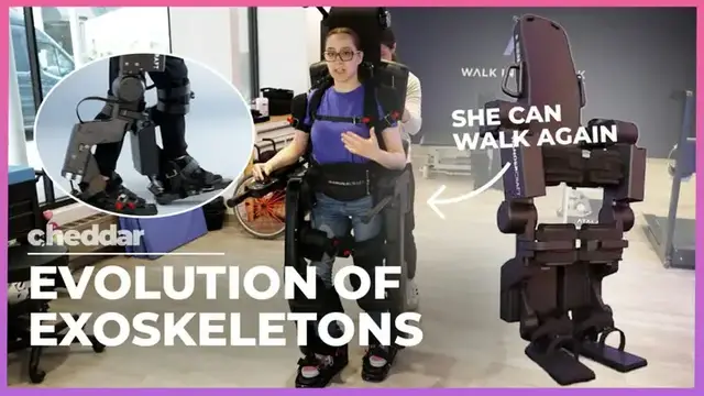 Video thumbnail for Inside the Exoskeleton Clinic Helping People Walk Again