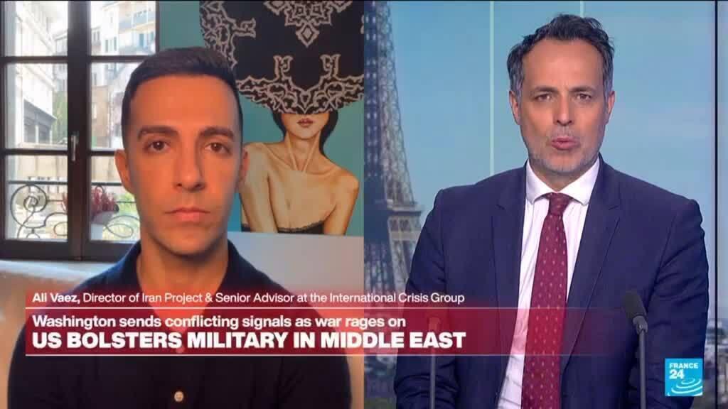 Video thumbnail for Washington sends conflictings signales as war rages on in the Middle East