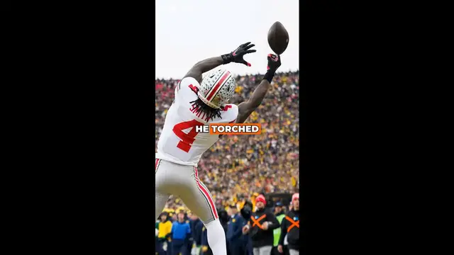 Video thumbnail for LeBron James Gives Birthday Shoutout After Jeremiah Smith’s TD vs Michigan