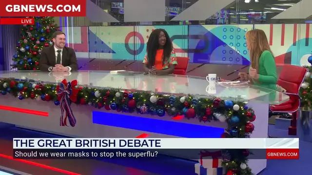 Video thumbnail for 'It got STUPID!' GB News guests engulfed in fiery row over wearing masks to stop 'super flu'