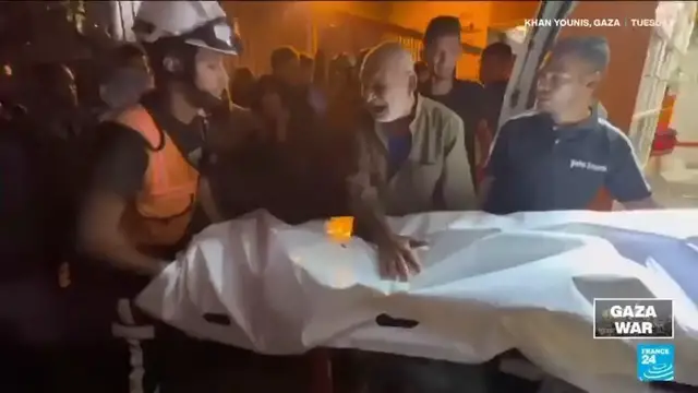 'Video thumbnail for Israeli strikes overnight in Gaza in the most serious challenge yet to the truce'