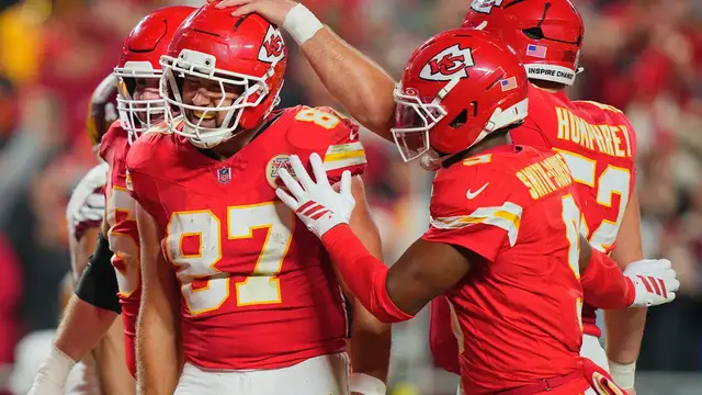 'Video thumbnail for Vintage Kelce Leads Chiefs to Dominating Win over Washington'
