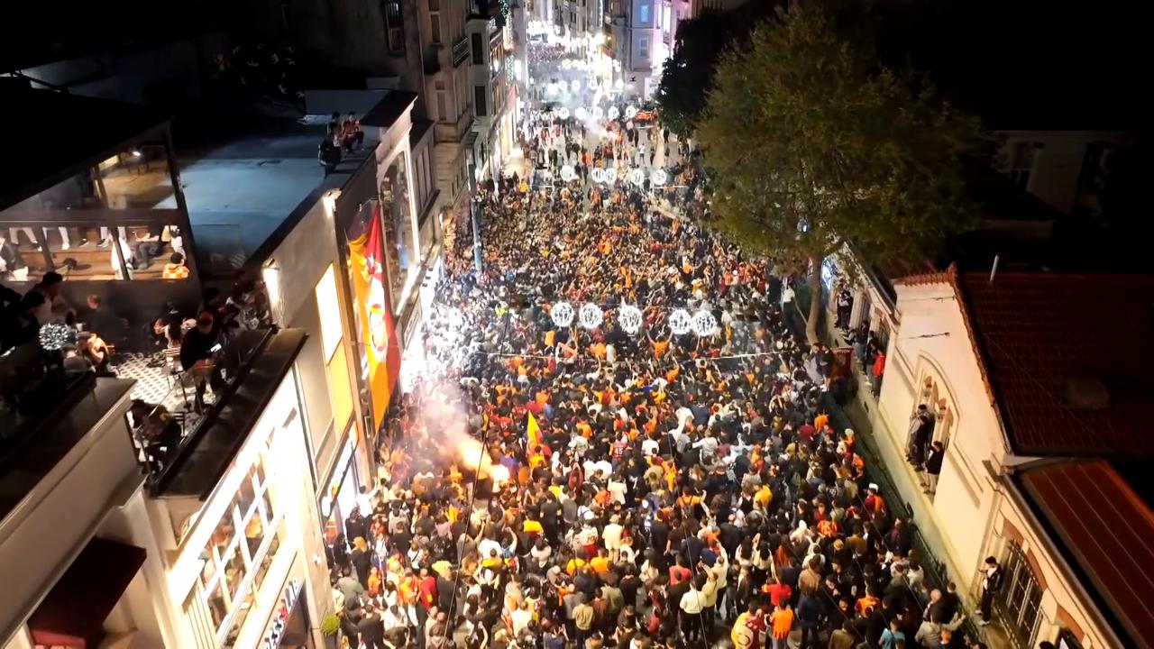 Video thumbnail for Türkiye: Clinching record 26th title, Istanbul's Galatasaray claim 2025-26 Turkish Super Lig crown.