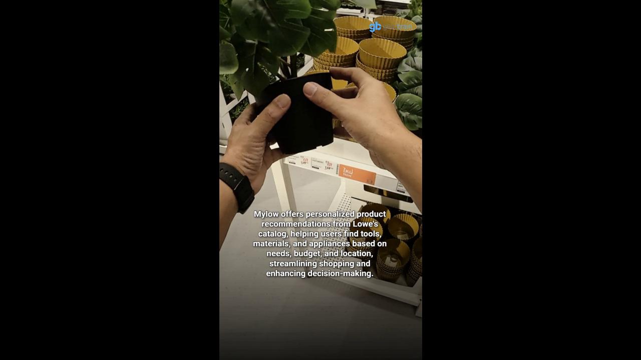 Video thumbnail for 4 Key Features of Mylow: Lowe's AI-Powered Virtual Advisor
