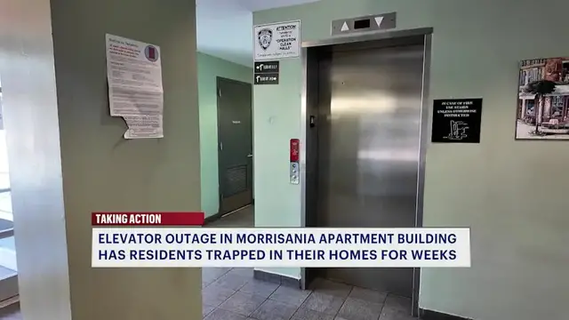 Video thumbnail for Morrisania tenants say broken elevator leaves residents trapped in their homes