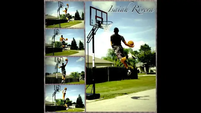 'Video thumbnail for Isaiah Rivera RAW Dunk Session Close Windmill Attempts Two Handers Backboard Alley Oops'