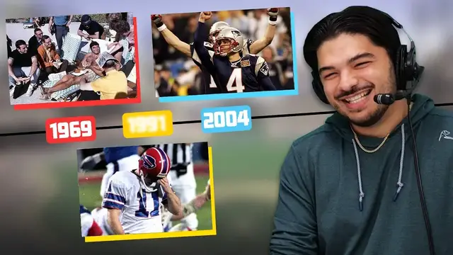 Video thumbnail for What year did the Bills miss WIDE RIGHT? (NFL Guess The Year)