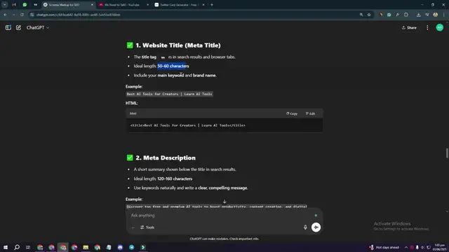 Video thumbnail for Website Basic Information according to SEO