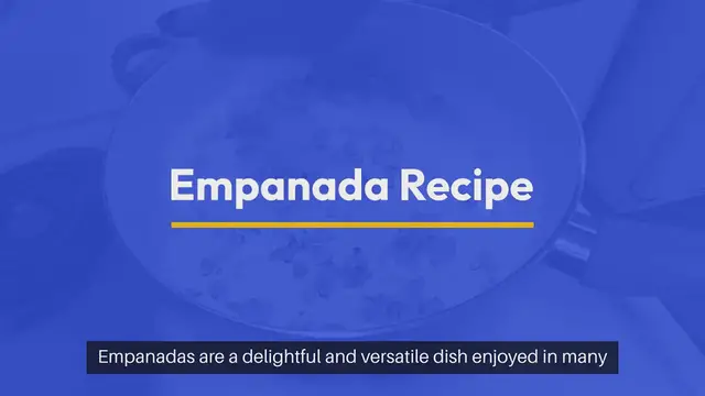 Video thumbnail for Empanada recipe
