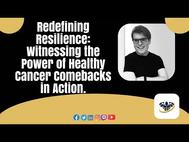 Video thumbnail for Redefining Resilience: Witnessing the Power of Healthy Cancer Comebacks in Action.