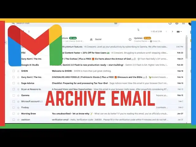 'Video thumbnail for How To Archive An Email In Gmail'