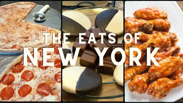 Video thumbnail for Traditional New York Food - What to Eat in New York