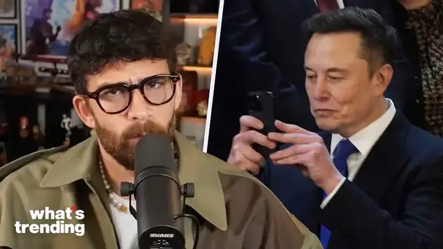 'Video thumbnail for Elon Musk and Hasan Piker Beef on X Over a Video Game'