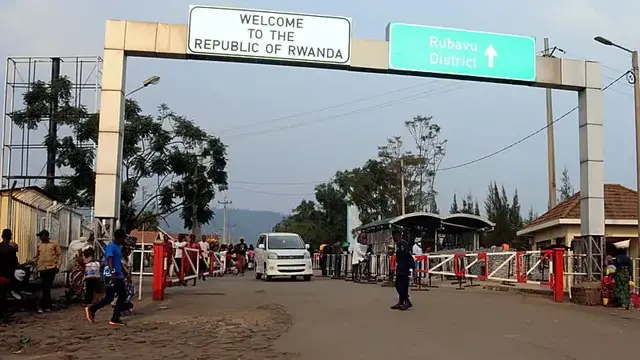 Video thumbnail for Border between DR Congo and Rwanda reopens amid Ebola outbreak