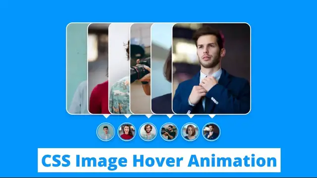 Video thumbnail for Image Hover Animation using HTML & CSS _ Z-Index Transition