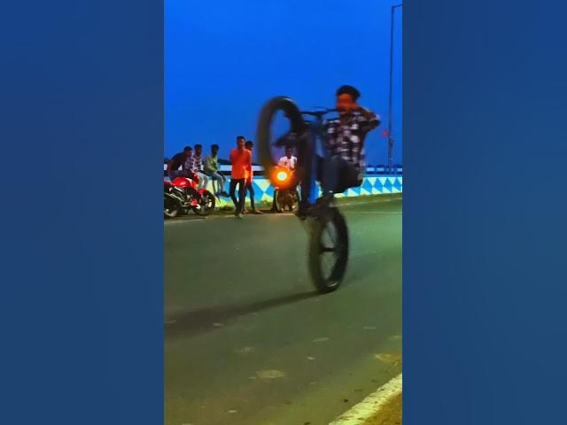 Video thumbnail for 😎💥Holi #bicycle #stunt #sgbikers #cricket #cycle #comedy bishal riedrs1 😱