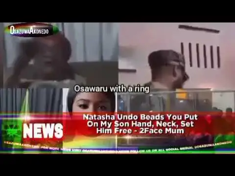 Video thumbnail for Natasha Undo Beads You Put On My Son Hand, Neck, Set Him Free - 2Face Mum